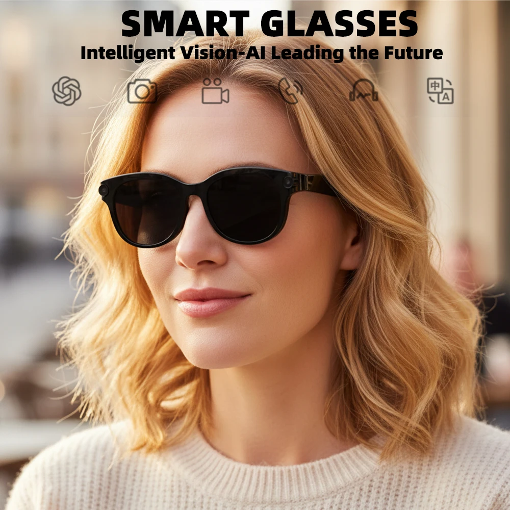 Senbono AI Smart Glasses – ChatGPT Translation & Image Recognition - Image 3