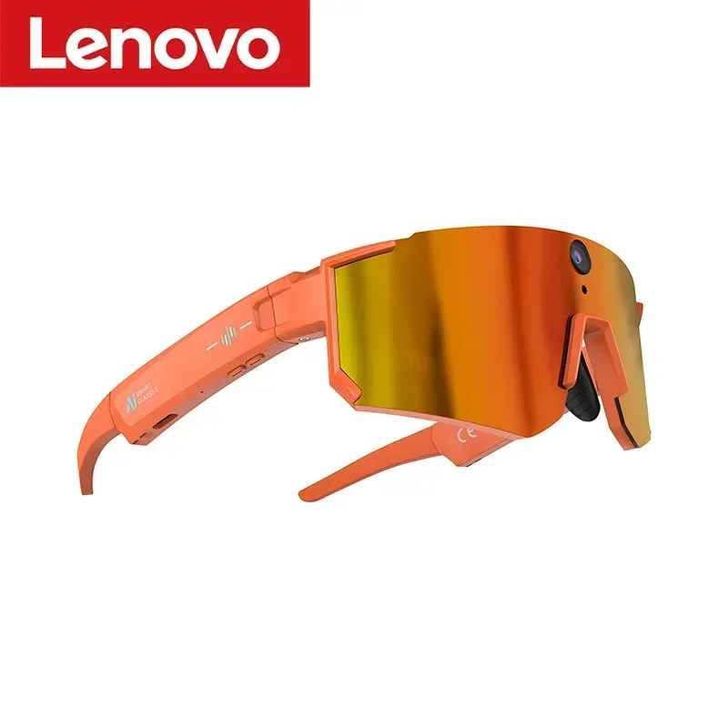 Lenovo Anti-Shake Camera Cycling Sunglasses – 4K Video, Windproof - Image 10