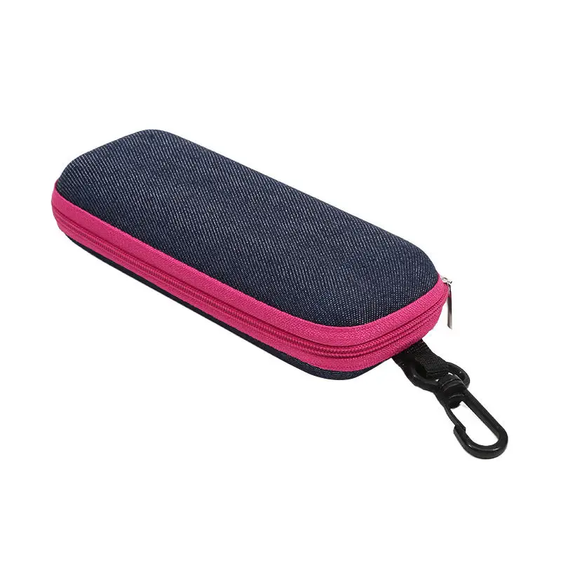 AIGLASSZ Case C19 – Denim Fabric Zipper Glasses Case, Sunglasses & Reading Glasses - Image 7