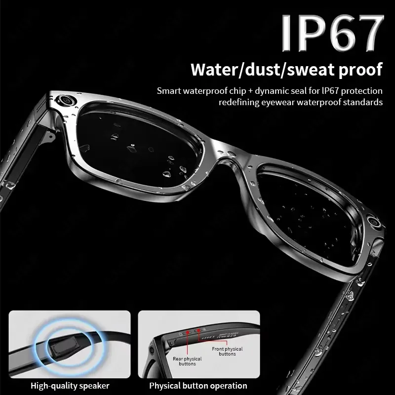 Top 1 AI Smart Sunglasses – 13MP Camera, 100+ Language Translation - Image 6