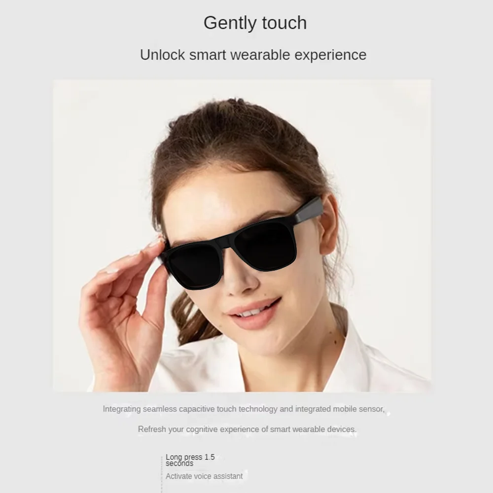 Laxasfit Bluetooth Audio Sunglasses – Polarized UV Lenses, Calls & Music - Image 5