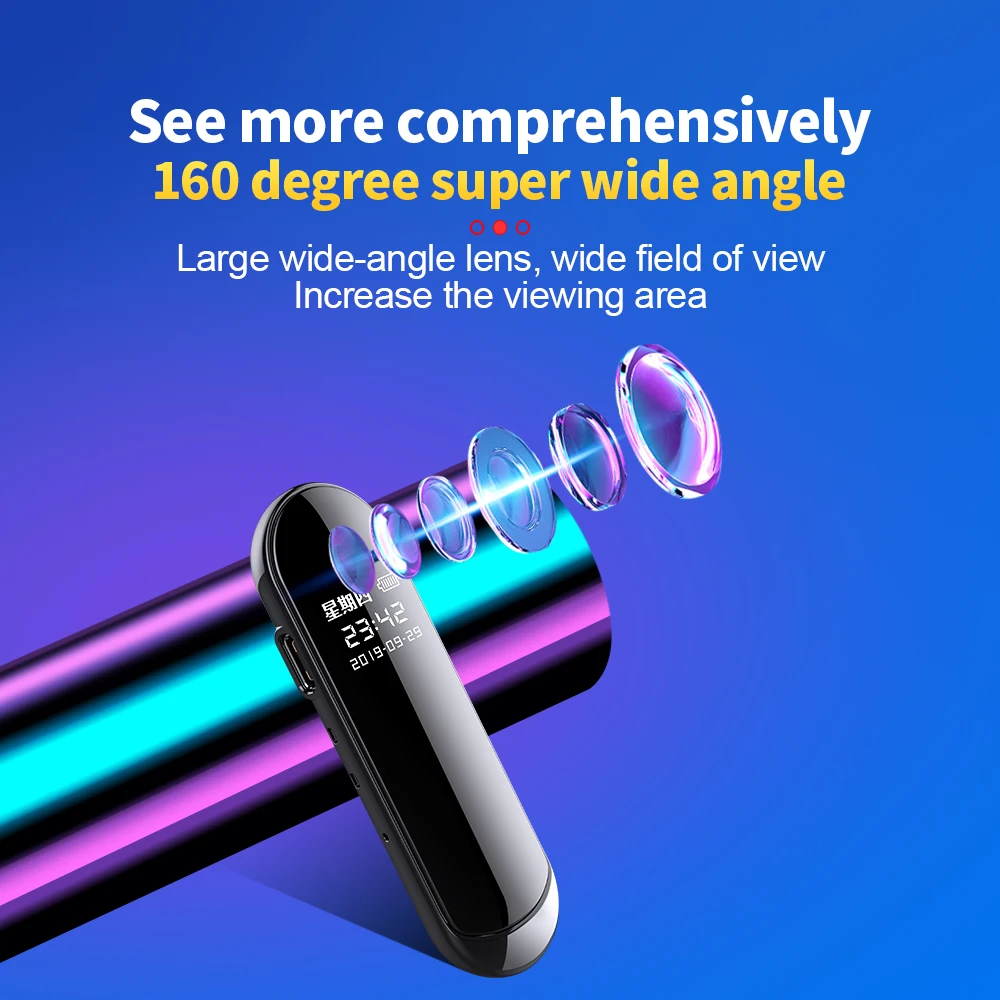 AIGLASSZ Note N03 – 1080P Wide-Angle Necklace Action Camera & Voice Recorder - Image 6