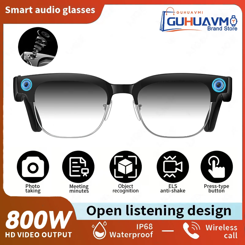 AIGLASSZ Vision V16 – Color-Changing AI Smart Glasses, 8MP Camera, 120+ Languages - Image 8