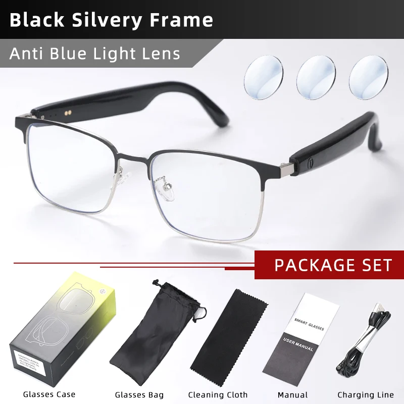 Clloio Bluetooth Audio Glasses – Photochromic, Prescription-Ready - Image 8
