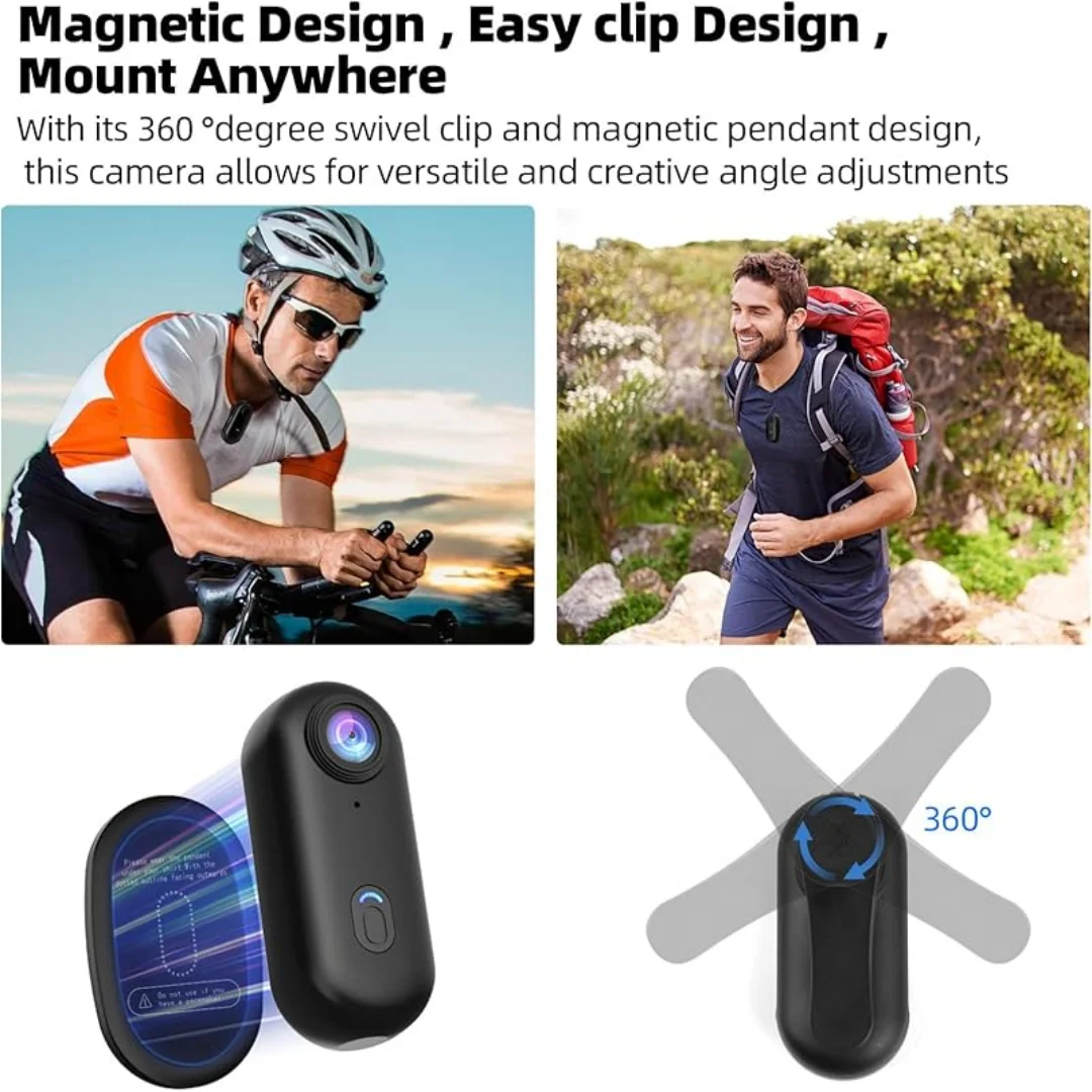 AIGLASSZ Trek Mini TM07 – Mini Wi-Fi Thumb Action Camera with Waterproof Case - Image 3
