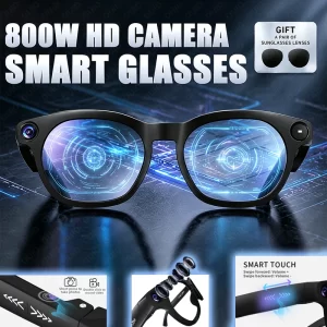 CY03 AI Smart Glasses – 8MP Camera, 1080P Video & Live Translation