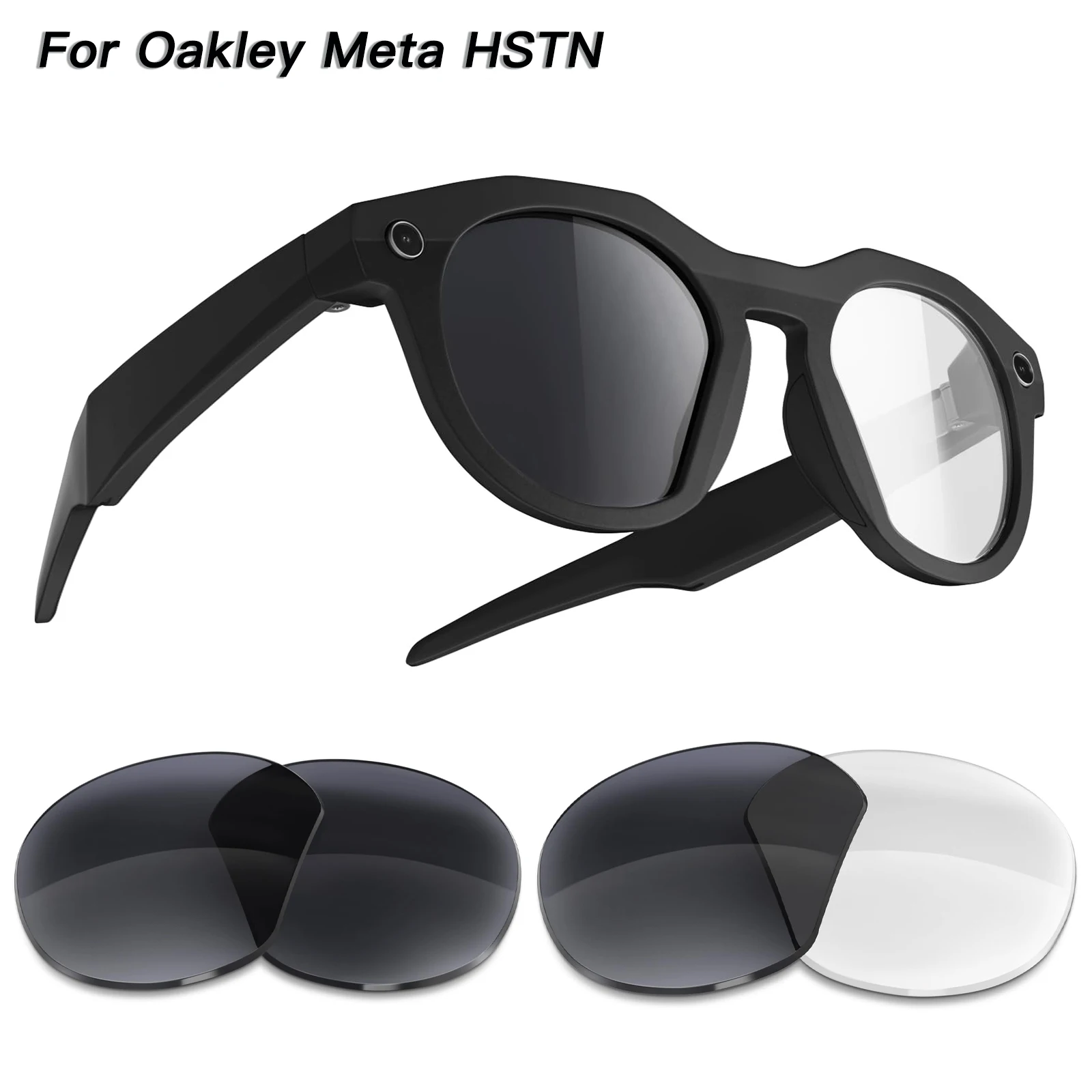 Replacement Lenses for Oakley Meta HSTN OW8002 51mm – Polarized/Photochromic