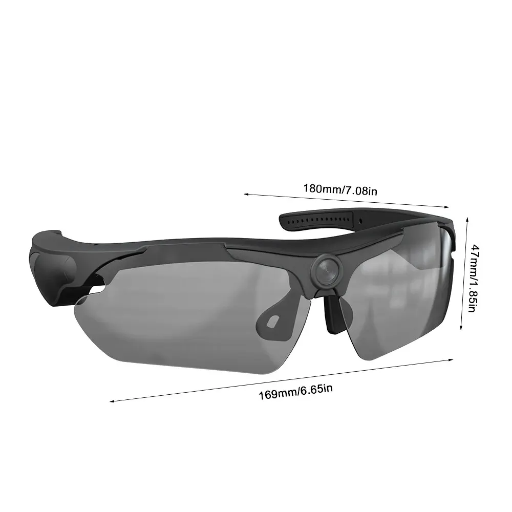 AIGLASSZ Vision V24 – 1080P Full HD Camera Sunglasses, Wide-Angle Sports DVR Glasses - Image 3