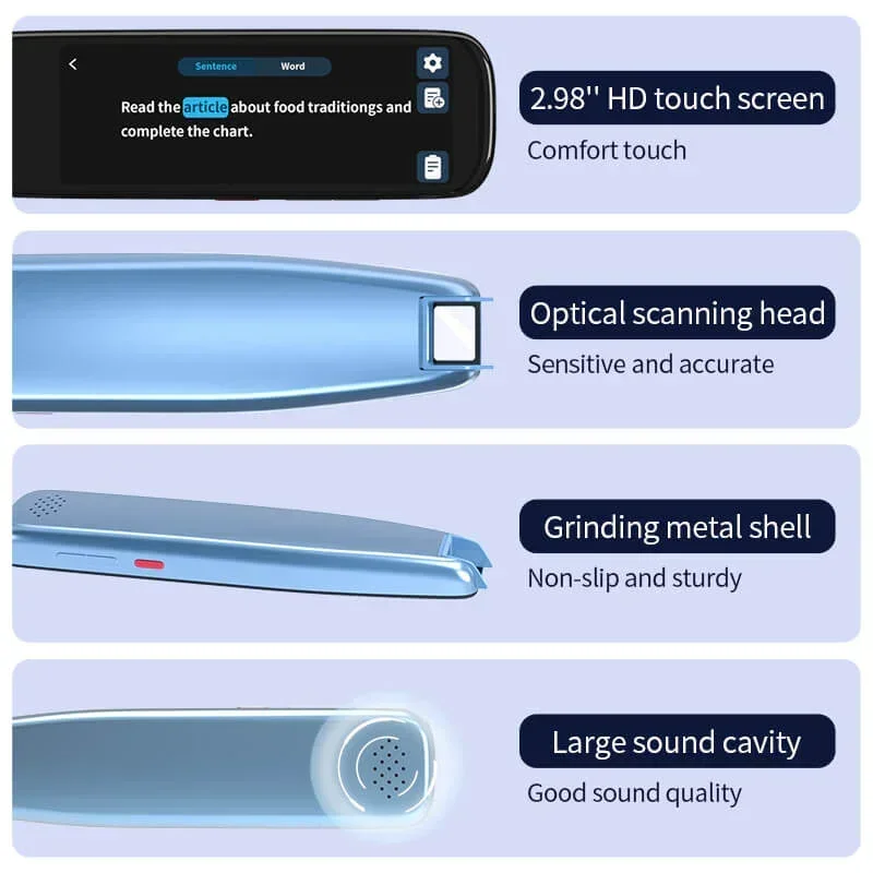 AIGLASSZ Lingo Pen LP01 – Scan Reader Pen 3 Pro, 112-Language Translator & Reading - Image 2