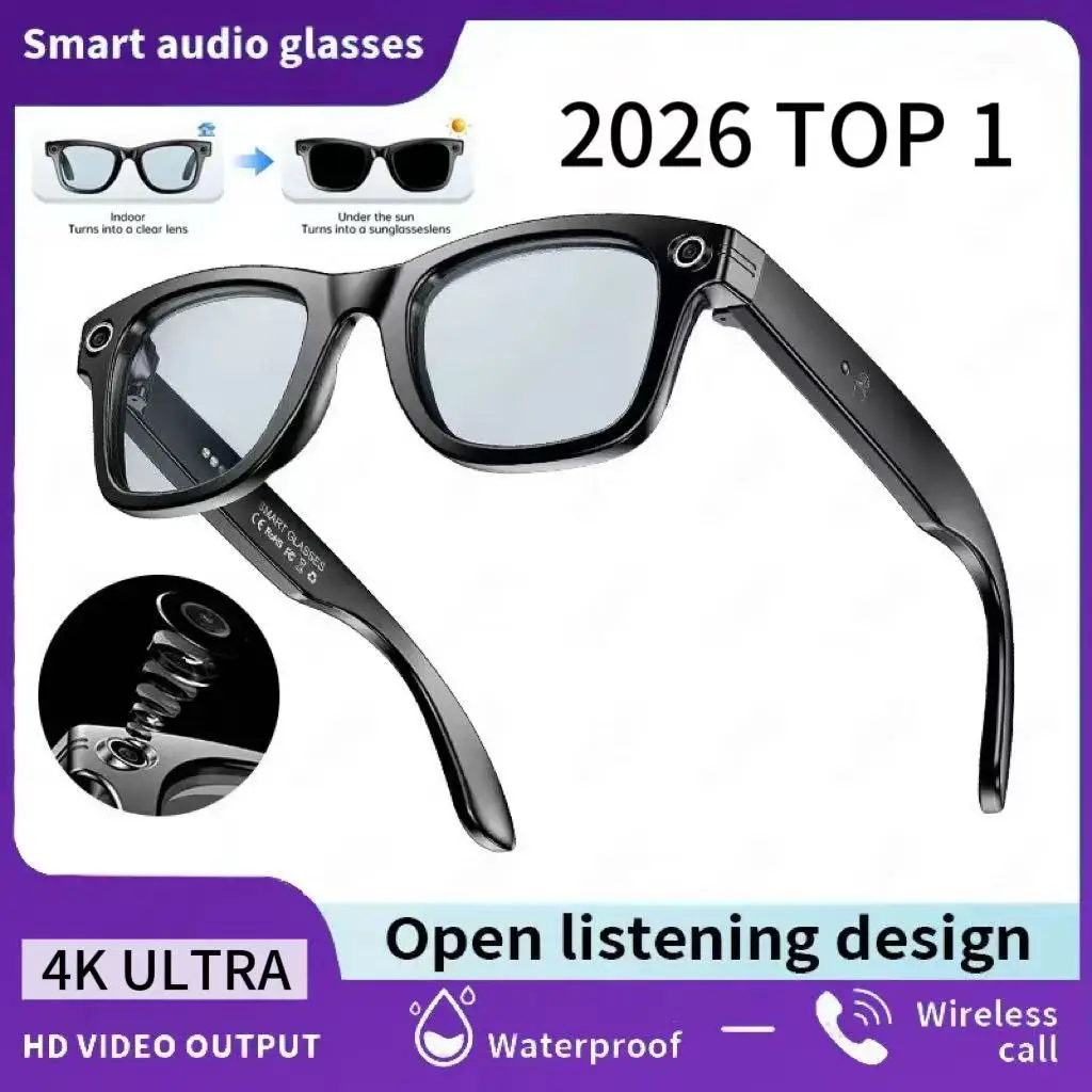Top 1 AI Smart Sunglasses – 13MP Camera, 100+ Language Translation - Image 8