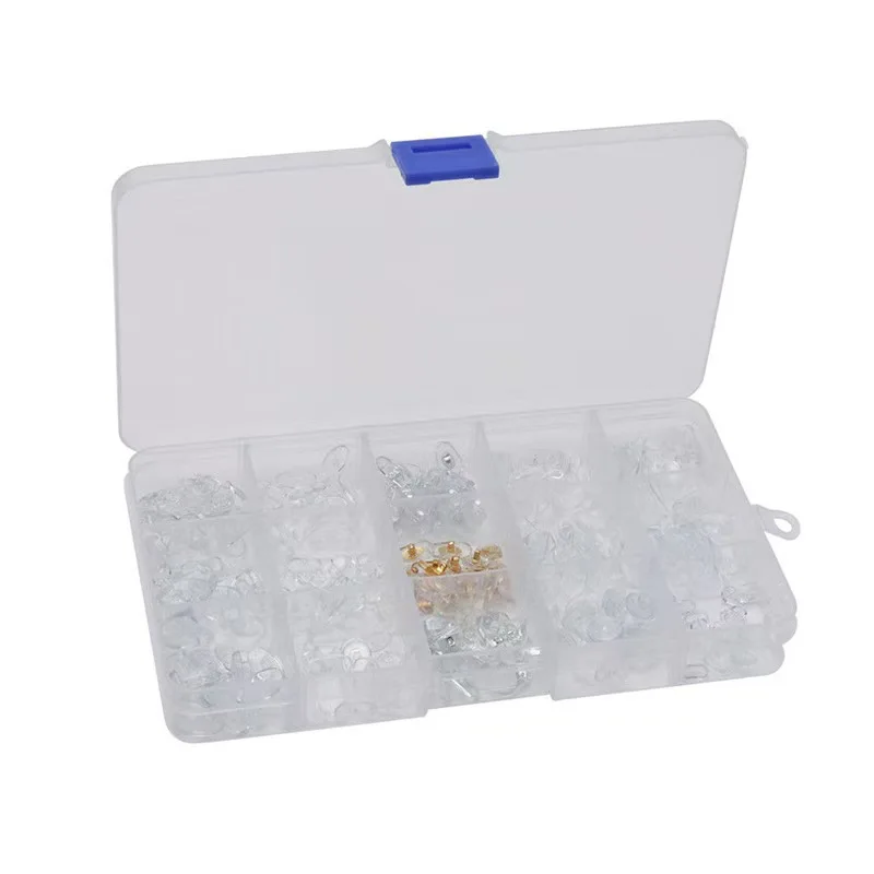 AIGLASSZ Grip G01 – Silicone Screw-On Nose Pads, 150 Pairs Repair Kit - Image 3