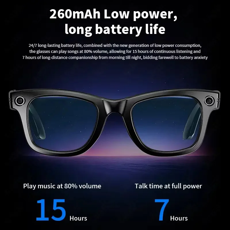 AIGLASSZ Vision V34 – 8MP AI Smart Sunglasses, 100+ Language Translation, Calls - Image 5