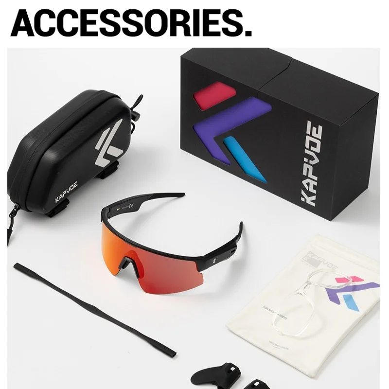 Kapvoe Bluetooth Cycling Sunglasses – UV400 Audio Sports Glasses - Image 6