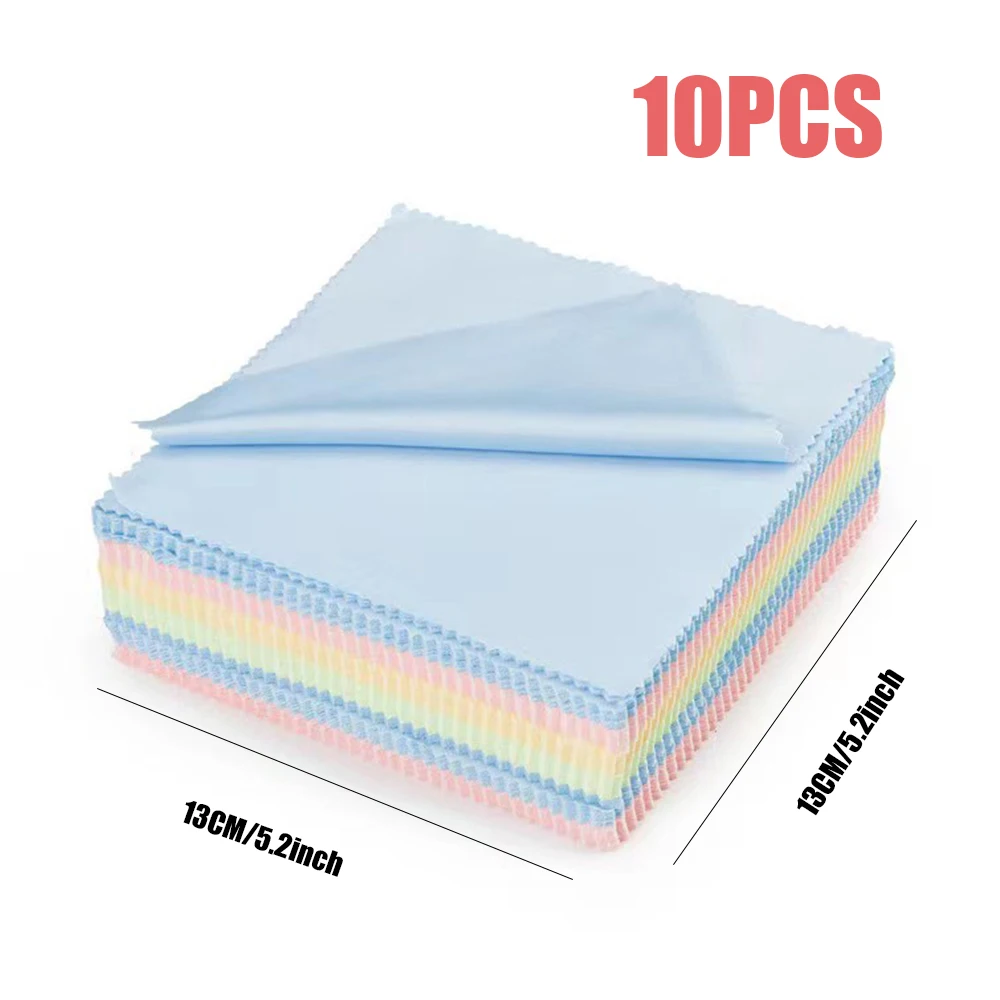 AIGLASSZ Care CA12 – Brushed Microfiber Eyeglass Cleaning Cloths 13×13 cm, 10/20/30 Pack - Image 12