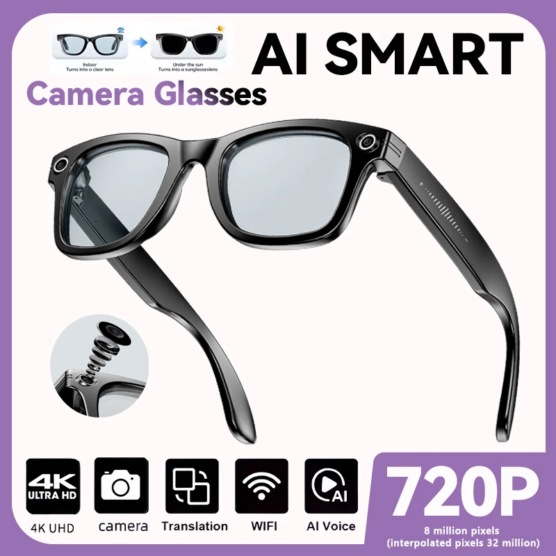 AIGLASSZ Vision V76 – Camera Smart Sunglasses, AI Photo Recognition & Translation - Image 10