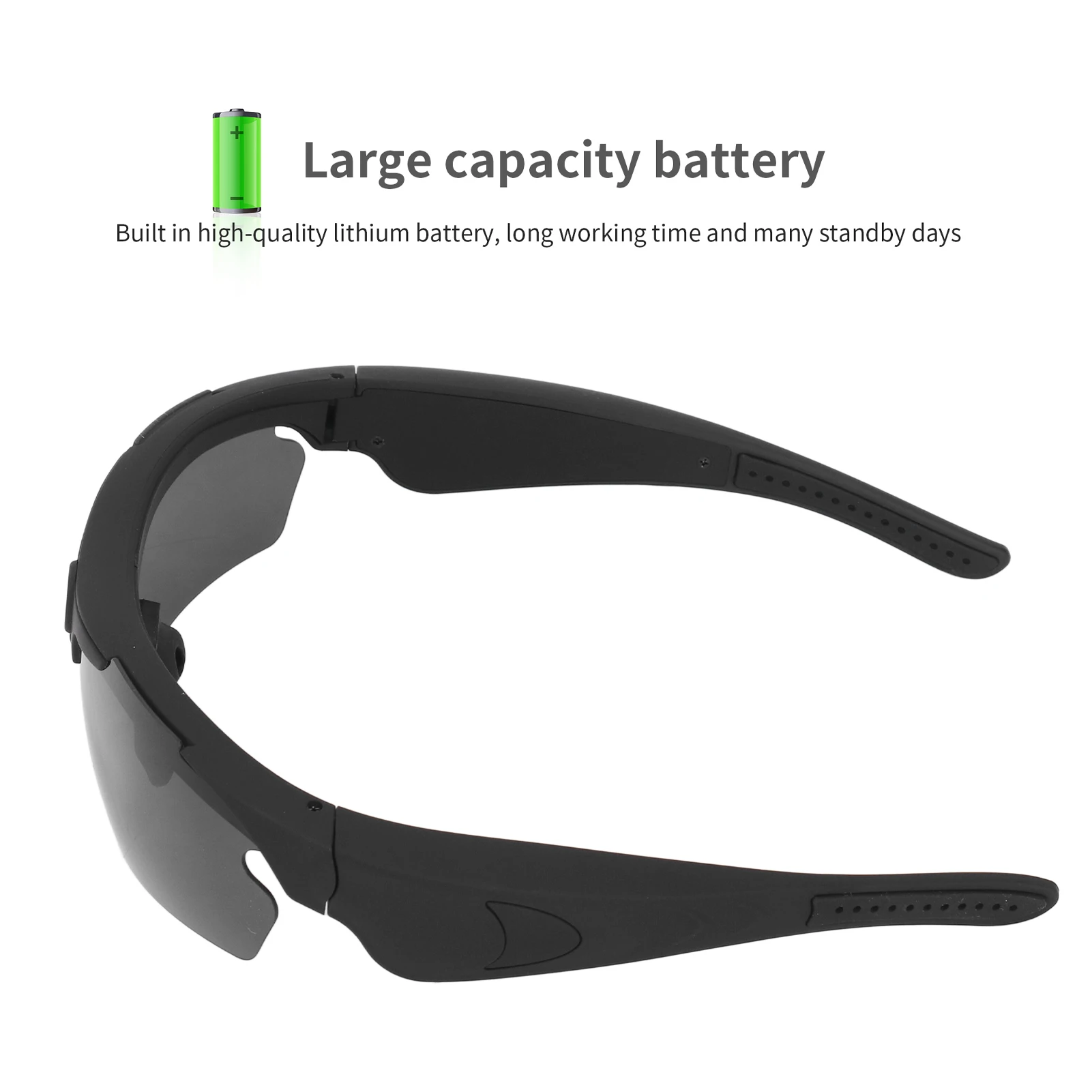 AIGLASSZ Vision V48 – 1080P Full HD Video Camera Sunglasses for Cycling, Hiking - Image 3