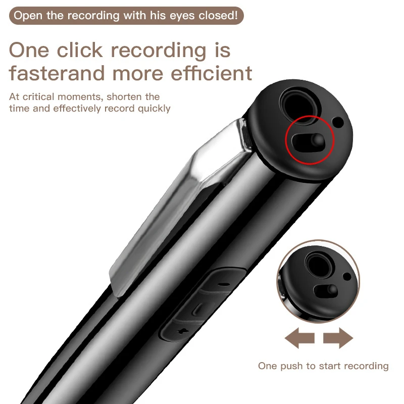 AIGLASSZ Note N11 – 128GB AI Voice Recorder Pen, Noise Reduction & Playback - Image 3