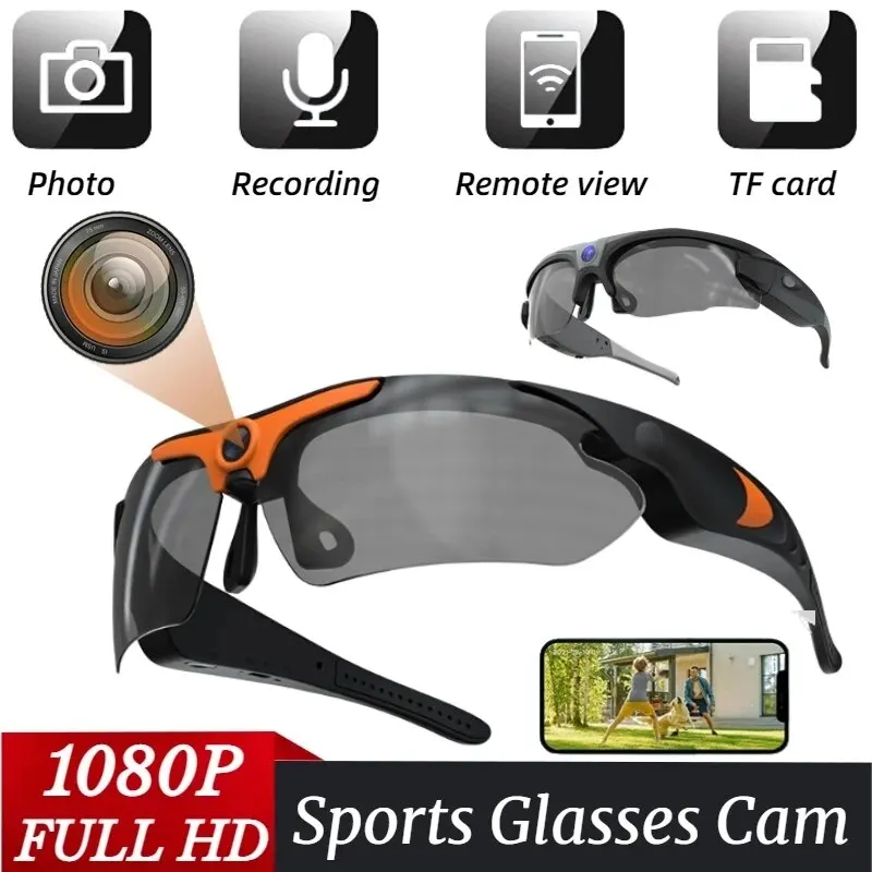 AIGLASSZ Vision V24 – 1080P Full HD Camera Sunglasses, Wide-Angle Sports DVR Glasses