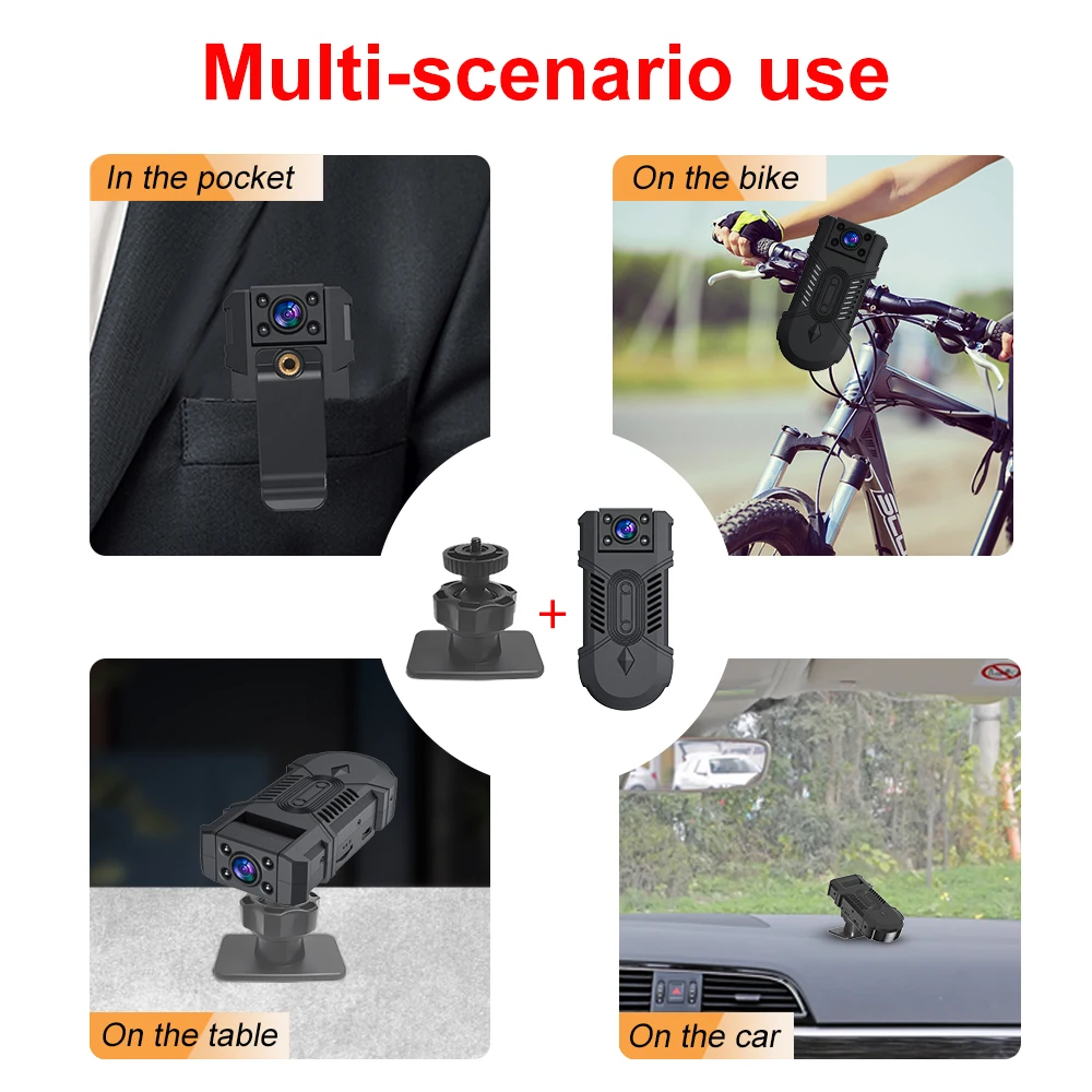 AIGLASSZ Trek TK11 – 1080P Mini Body Camera, 8-Hour Battery, 180° Rotating Lens - Image 5