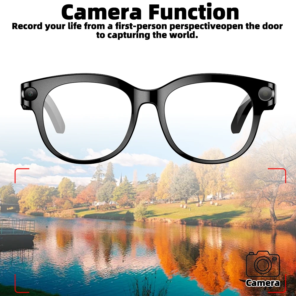 Senbono AI Smart Glasses – ChatGPT Translation & Image Recognition - Image 4