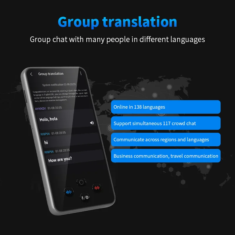 AIGLASSZ Lingo L06 – 138-Language Two-Way Voice Translator Device with ChatGPT - Image 5