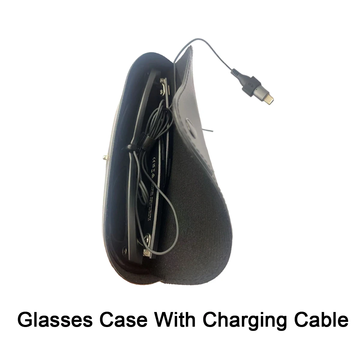 USB-C Charge-While-Wearing Cable & Case for Ray-Ban Meta Glasses - Image 6