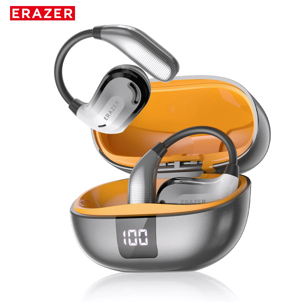 Erazer XT66 Pro AI Translator Earbuds – 13-Hour Battery, LED Display - Image 9