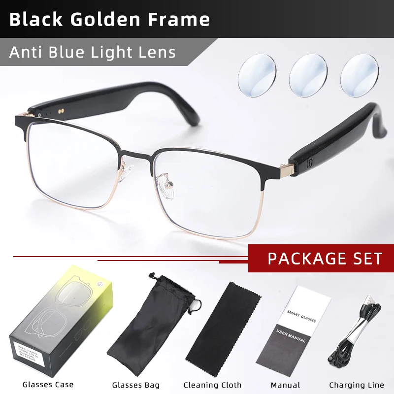 Clloio Bluetooth Audio Glasses – Photochromic, Prescription-Ready - Image 9
