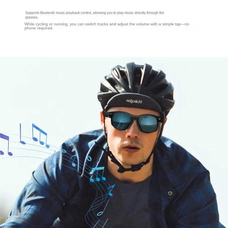 AIGLASSZ Vision V40 – AI Camera Glasses, HD Stabilized Video, Stereo Audio - Image 5