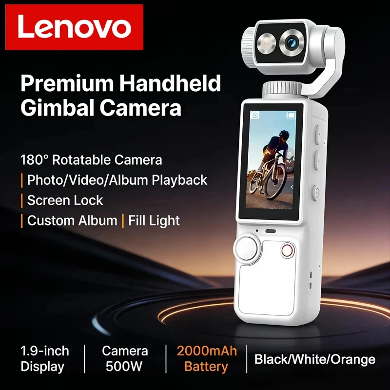 Lenovo HD Wi-Fi Wearable Sports Camera with Built-In Fill Light - Image 2