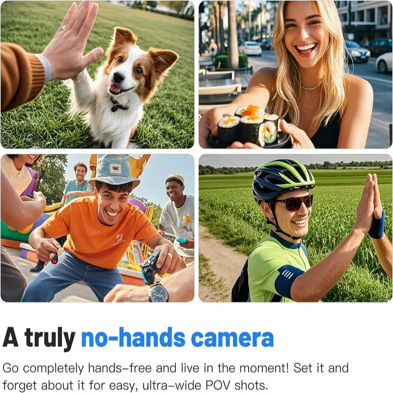 H88 Full HD Wi-Fi Mini Body Camera – Helmet & Handlebar Sport Cam - Image 5