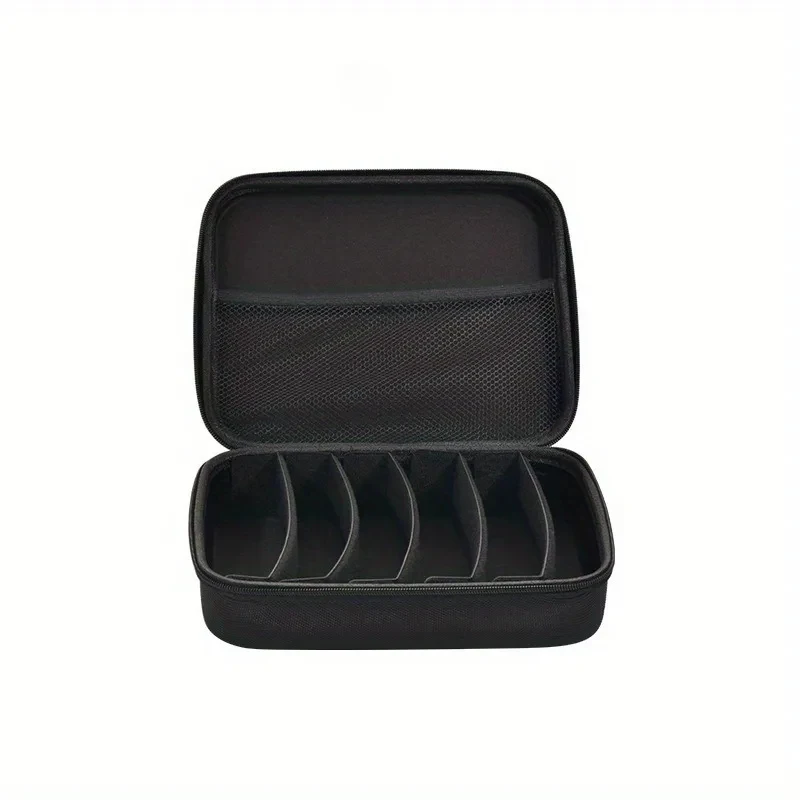 AIGLASSZ Case C14 – Multi-Slot Eyeglass Storage Organizer, 6/7/8 Grid Travel Case - Image 4