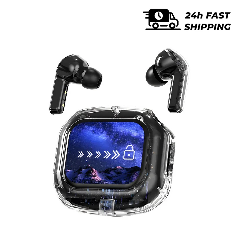 Kouo Bluetooth 5.4 Translation Earbuds – Smart Touch-Screen Case - Image 7
