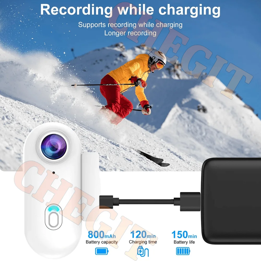 H88 1080P Mini Body Camera – Wi-Fi Helmet & Handlebar Sport Cam - Image 5