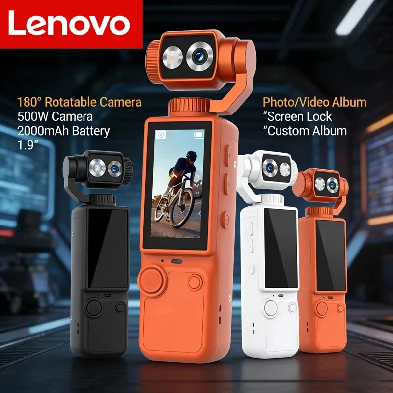 Lenovo HD Wi-Fi Wearable Sports Camera with Built-In Fill Light - Image 4