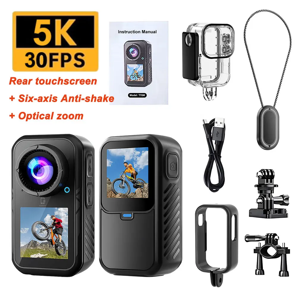 AIGLASSZ Trek Mini TM04 – 4K Thumb Action Camera, Wi-Fi, 6-Axis Stabilized - Image 7