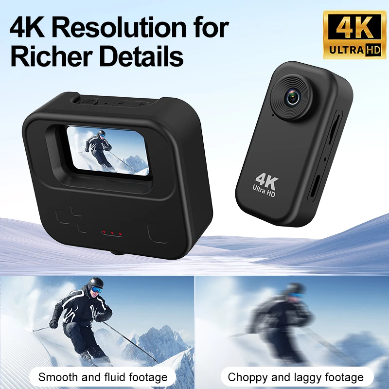 AIGLASSZ Trek TK04 – Mini 1080P Sports Body Camera, 0.96" Screen Action Camcorder - Image 5