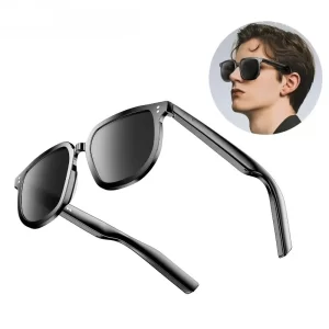 V1 Pro Smart Sunglasses with TWS Earbuds – Camera Remote & Hi-Fi Audio