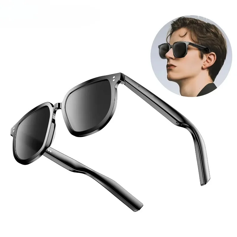 V1 Pro Smart Sunglasses with TWS Earbuds – Camera Remote & Hi-Fi Audio