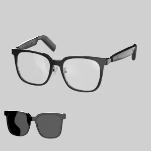 SG18 Pro 2-in-1 Smart Glasses with Magnetic Lenses & TWS Audio