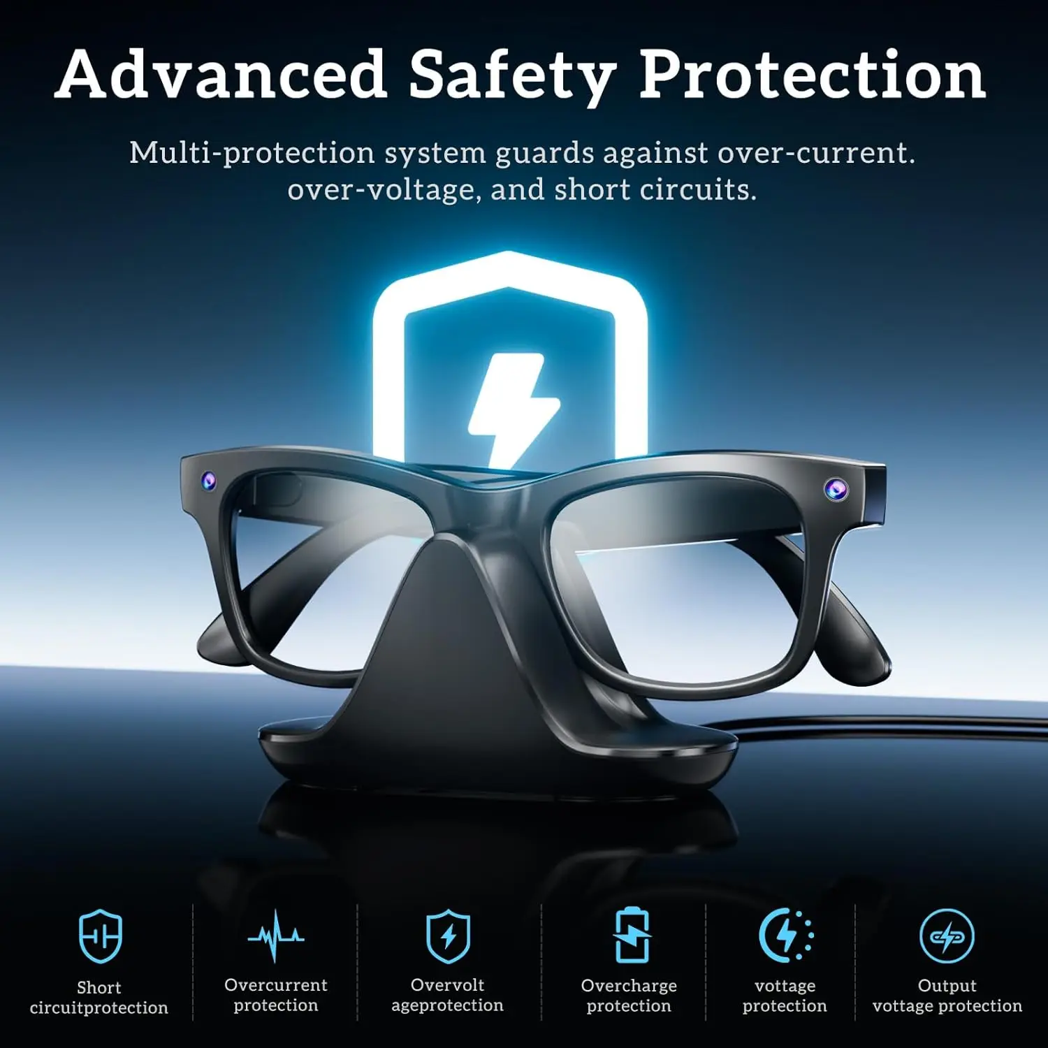 Mini Travel Charging Dock for Ray-Ban Meta Smart Glasses (USB-C) - Image 2