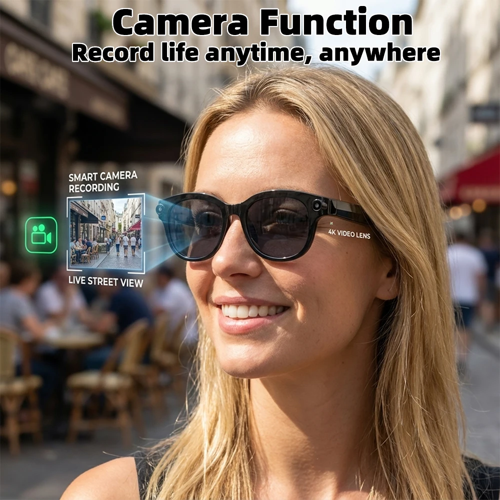 Senbono AI Smart Glasses – ChatGPT Translation & Image Recognition - Image 6