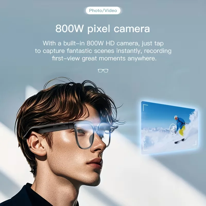 Peje AI Smart Glasses – 1080P Camera, ChatGPT Assistant & Translation - Image 6
