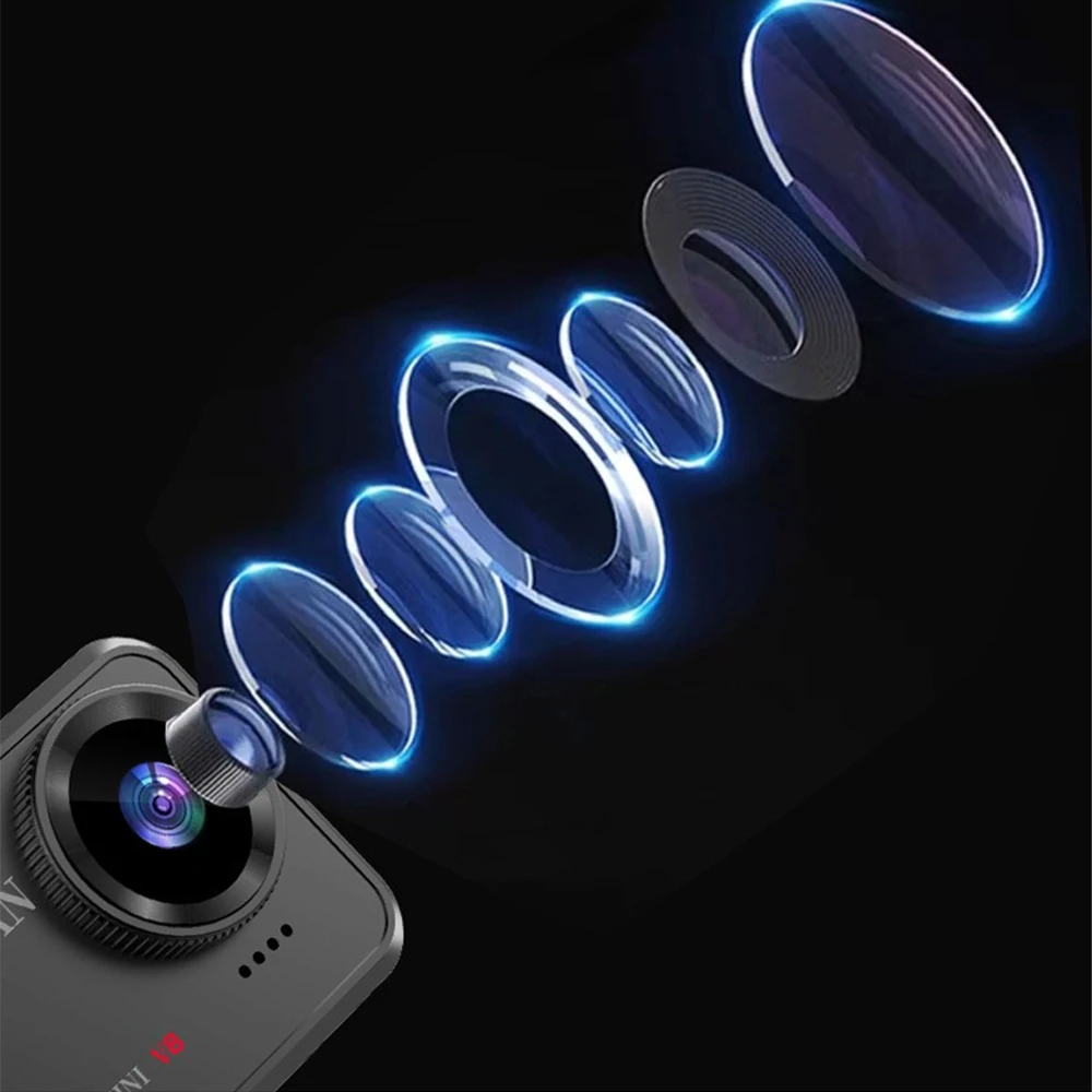 VIRAN Mini V8 Ultra HD Action Camera – 145° Waterproof Helmet Cam - Image 6