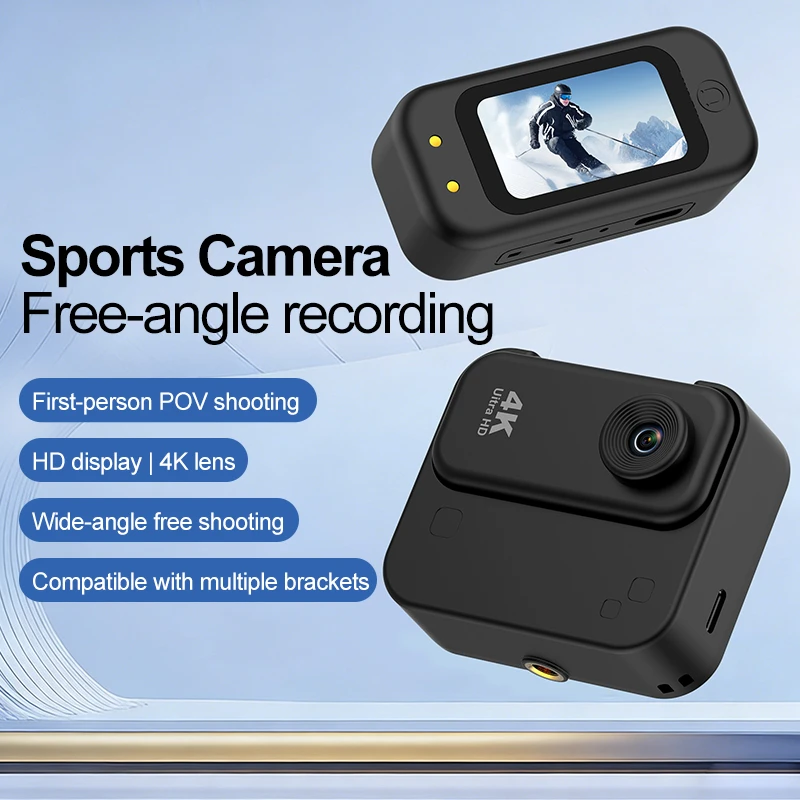 AIGLASSZ Trek TK04 – Mini 1080P Sports Body Camera, 0.96" Screen Action Camcorder - Image 2