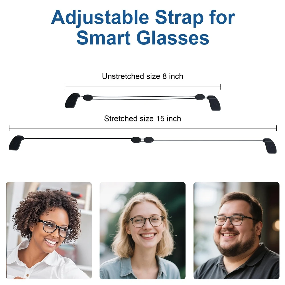 Adjustable Anti-Drop Lanyard for Ray-Ban Meta Smart Glasses - Image 3
