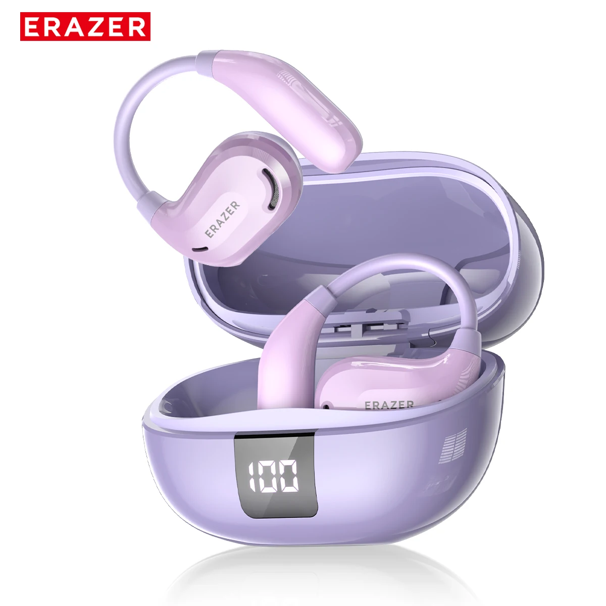 Erazer XT66 Pro AI Translator Earbuds – 13-Hour Battery, LED Display - Image 12
