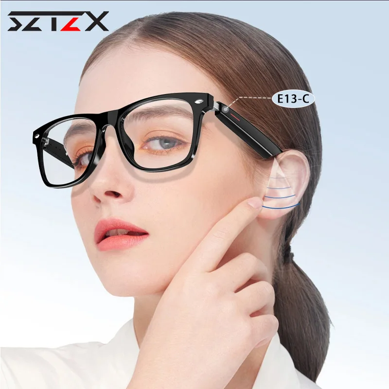 SZTZX Smart Audio Prescription Glasses – Blue-Light & Polarized Lenses - Image 4