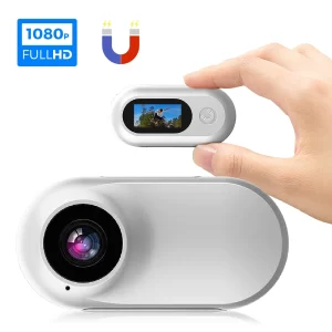 AIGLASSZ Trek Helm TH10 – 1080P Magnetic Head-Mounted Mini Action Camera, Anti-Shake