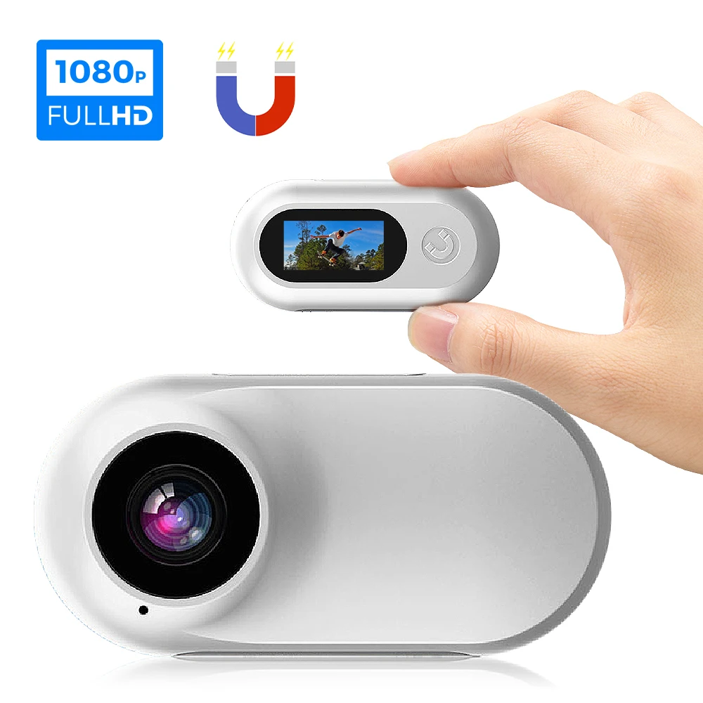 AIGLASSZ Trek Helm TH10 – 1080P Magnetic Head-Mounted Mini Action Camera, Anti-Shake